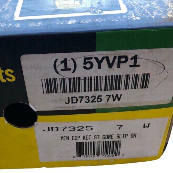 ✨✨JOHN DEERE MENS LOW STEEL TOE SIZE 7W JD7325 - Picture 7 of 8